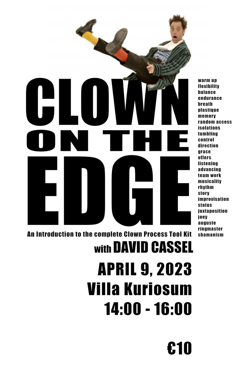 Clown Edge Villa Kuriosum Postcard